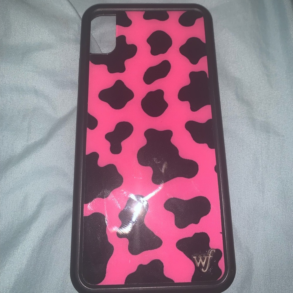 Wildflower Case iPhone Xs Max Neon Cow
